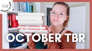 My October TBR...time to read some spooky books!