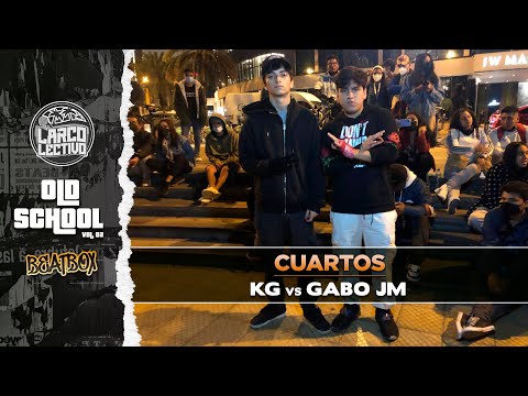 🧢 KG vs GABO JM - CUARTOS | LARCOLECTIVO: OLD SCHOOL - VOL.02 #BEATBOX #FREESTYLE