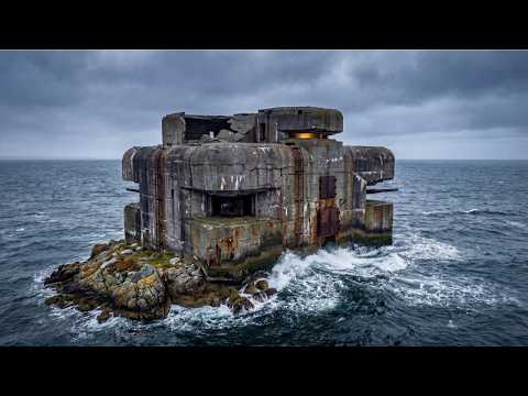 I Turned an Abandoned WWII Naval Bunker Into a Secret Luxury Ocean House (ASMR)