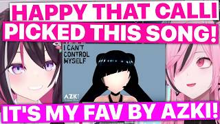 AZKi Happy Calli Chose This Song Of Hers (AZKi & Mori Calliope / Hololive) [Eng Subs]