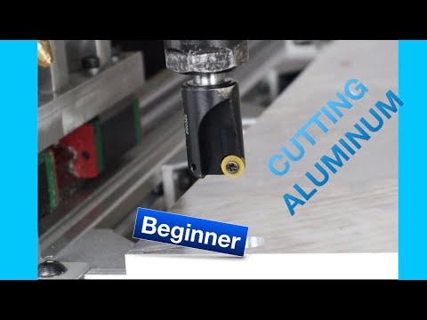 Cutting aluminum with a CNC Router / CNC Router Beginner to Pro EP7