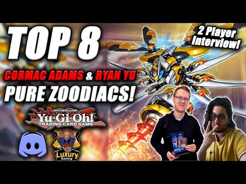 Yu-Gi-Oh! LCS XIV Top 8: Pure Zoodiac Deck Profile [ft. Ryan Yu & Cormac Adams] 2 Player Interview!