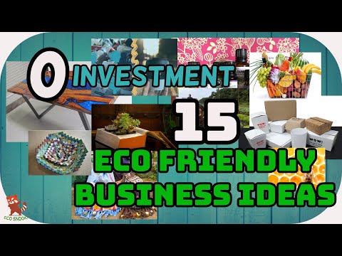 , title : '15 INNOVATIVE SUSTAINABLE & ECO FRIENDLY BUSINESS IDEAS'
