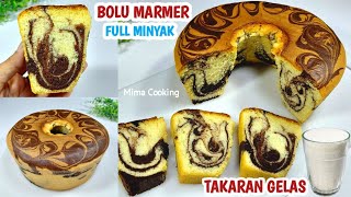 Download lagu WITHOUT MARGARINE.. JUST USING OIL CAN MAKE A DELICIOUS BOLU | MARBLE BOLU CUPS WITH CUPS mp3