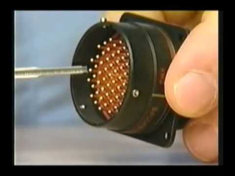 Tool Selection, Contact Insertion and Removal on MIL-C-26500 Connectors