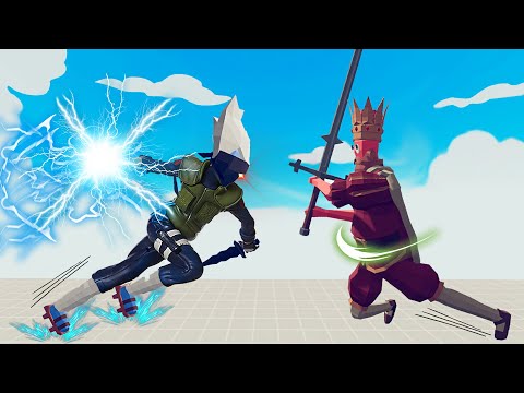 KAKASHI vs EVERY UNIT | Totally Accurate Battle Simulator-TABS