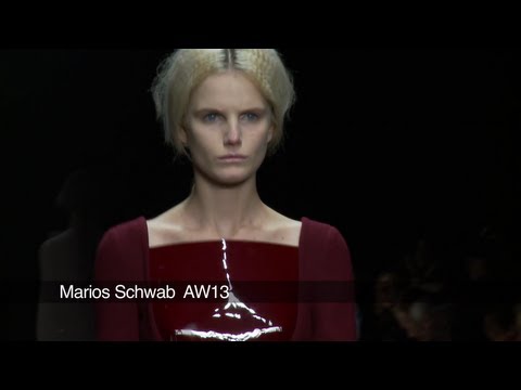 Marios Schwab London Fashion Week show: Marios Schwab AW 2013 Collection
