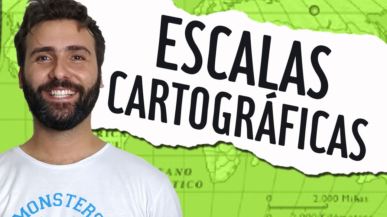 ESCALAS CARTOGRÁFICAS (GEOGRAFIA) - GRÁFICA, NUMÉRICA, GRANDE, PEQUENA (PARTE 1)