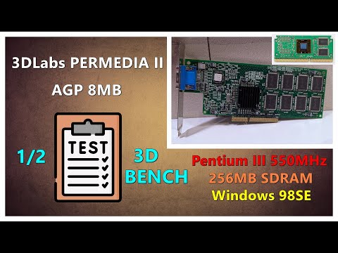 [1/2] 3D BENCH: 3DLabs Permedia II 8MB AGP