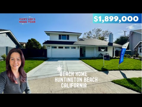 Home Tour | a $1,899,000 Home Huntington Beach California | Real Estate