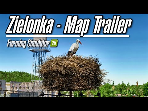 FS25 Zielonka - Map Trailer - Farming Simulator 25