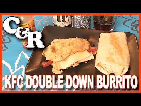 KFC Double Down & Double Down Burrito Recipe - Cook & Review Ep #34