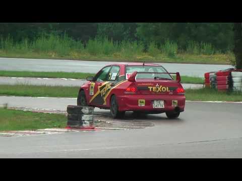 Grzegorz Waszkowski Mitsubishi Lancer EVO IX SuperOES VI El. Tor Kielce 19-06-2010