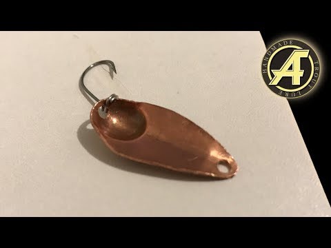 Самодельная, уловистая, колебалка по форели.