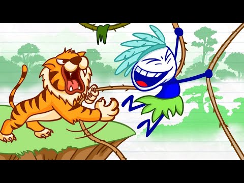 Jungle And Adventure And More Pencilmation Clip's.