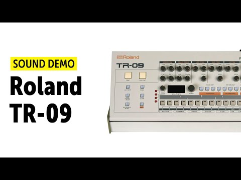 Roland TR-09 Sound Demo (no talking)