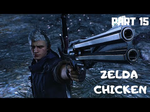 Devil May Cry 5 Gameplay Walkthrough Part 15 - Zelda Chicken (DMC5)