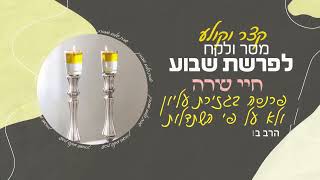 הרב בועז שלום – פרשת חיי שרה – פרנסה בגזירת עליון ולא בהשתדלות (תשפ"ו) (הרב בועז שלום) - התמונה מוצגת ישירות מתוך אתר האינטרנט יוטיוב. זכויות היוצרים בתמונה שייכות ליוצרה. קישור קרדיט למקור התוכן נמצא בתוך דף הסרטון