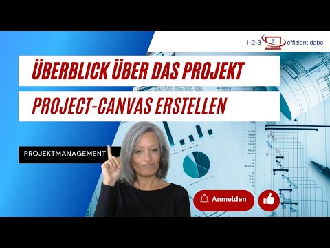 Überblick über das Projekt: Project Canvas erstellen