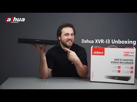 Dahua XVR Recorder Unboxing