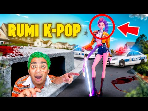 KPOP DEMON HUNTERS ATTACKS EDWARD FROM ARCADE CRANIACS AT 3AM!! (RUMI IS CURSED)