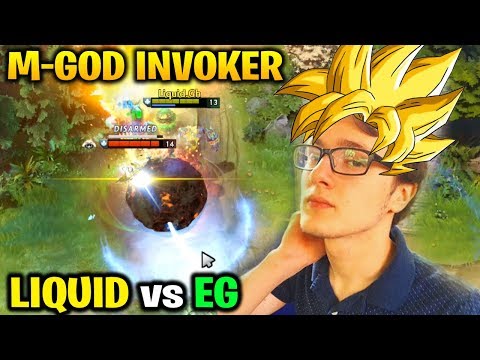 MIRACLE TI8 INVOKER POV - LIQUID vs EG - FIGHT OF TI WINNERS