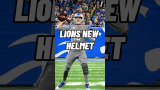 Lions NEW helmet #nfl #football #detroit #lions #jaredgoff #davidmontgomery #amonrastbrown #shorts
