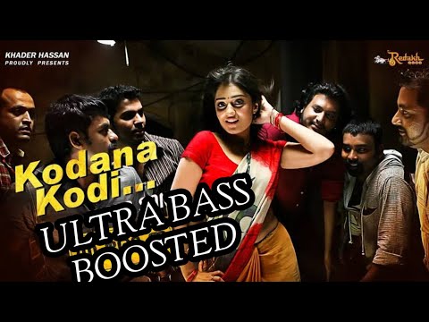 Kodana Kodi Tamil item song heavy bass boosted ☠️🎧Saroja movie songs🎧💥yuvan shankar raja💥