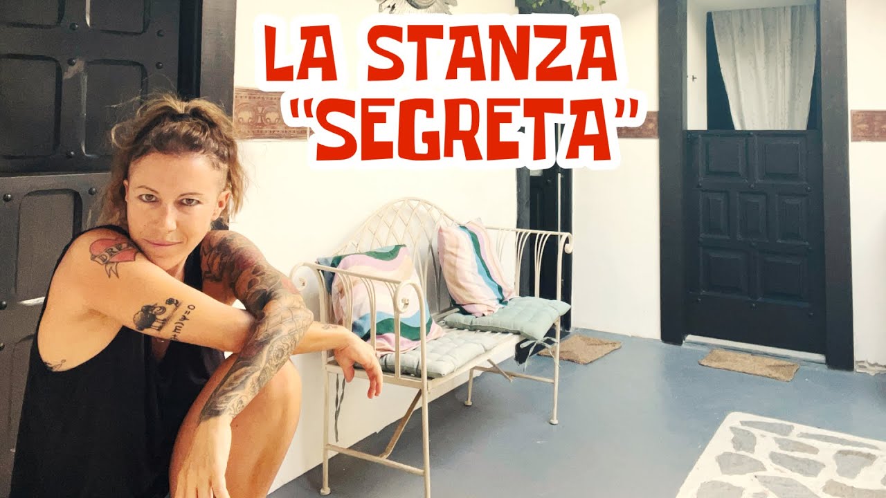 Vi mostro la stanza segreta della villa
