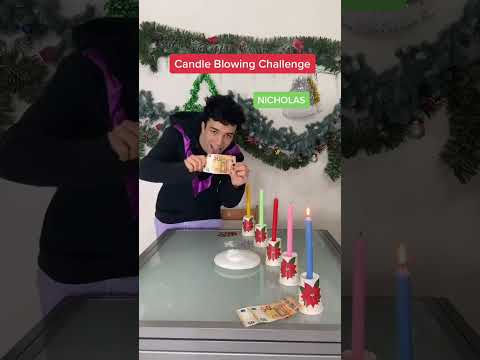 Lapresa Twins 💙 Candle Blowing Challenge 😂 Follow comments with 0 like !! ❤️ #lapresatwins #shorts