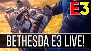 Bethesda E3 Live Reaction! - Fallout 76, Starfield, and Elder Scrolls 6 CONFIRMED!