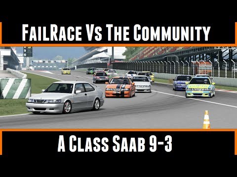 FailRace Vs The Community A Class Saab 9-3