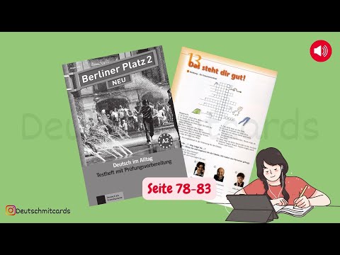 Berliner Platz 2 - Audio Test - Kapitel 13 - Das steht dir gut!