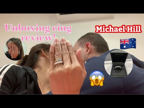UNBOXING: MICHAEL HILL GOLD & FIVE-STONES DIAMOND RING 😱 | #michaelhill #diamondsring #pinaybriton