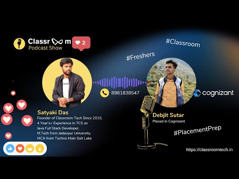 Debjit Sutar | Selected in Cognizant | Placement Preparation Batch