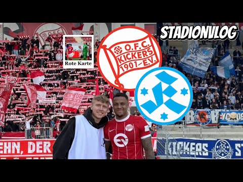 Kickers derby escalates at the end! 🤯 Kickers Offenbach vs. Stuttgarter Kickers | Stadium vlog 🏟️