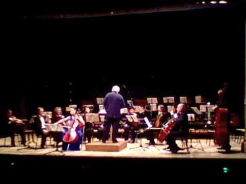 Tina Guo Live - Vivaldi Concerto in C Minor w/ the Collegium Symphonium Veneto Italy (2010)