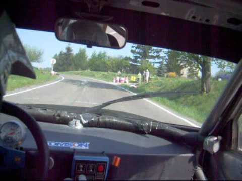 Teodor Kocur  OnBoard "Wyścig górski Prządli 2009