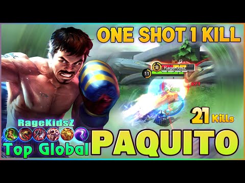 Paquito Best Build 2022!Top Global Paquito by RageKidsZ ~ Mobile Legends