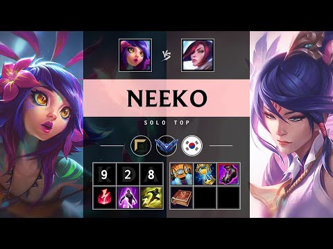 Neeko Top vs Fiora - KR Diamond Patch 25.07