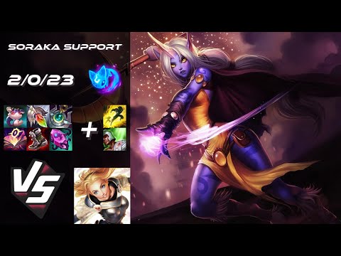 SUPPORT Soraka vs Lux - EU Grandmaster Patch 14.22