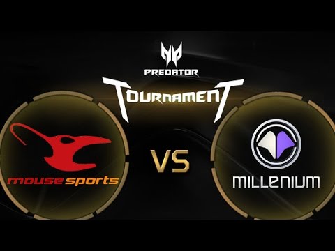 Mousesports vs Millenium  - Predator Tournament - Demi finale - Game 1
