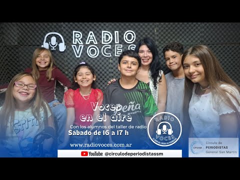 VOCES EN EL AIRE KIDS #periodistas #radio #radiovoces #circulodeperiodistas