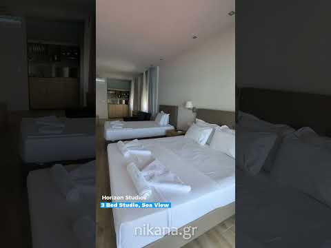 Horizon Studios, alloggi privati a Pefkohori, Grecia - Video