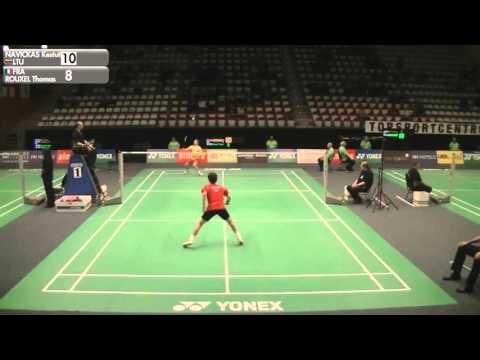 Dutch Open 2015 * R32 * MS * Kestutis Navickas vs Thomas Rouxel