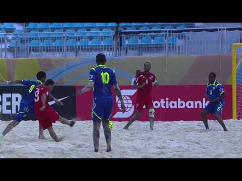 Concacaf Beach Soccer Championship 2017: Belize vs Barbados Highlights