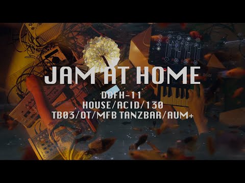 Jam at home 02| mfb tanzbar+octatrack+tb03+iPad aum+drambo