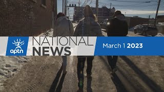 APTN National News March 1, 2023 – Calls to support unhoused in Kenora, Forestry partnership