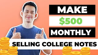 7 Best Websites To Sell College Notes Online for Cash | Students Side Hustle ideas