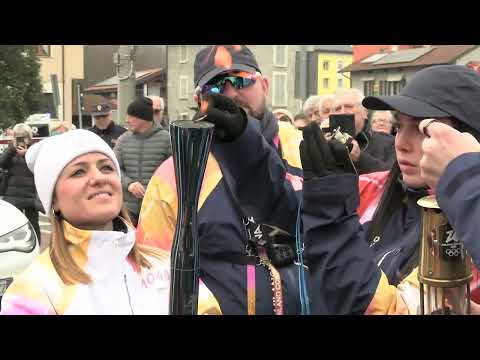 La Fiamma Olimpica dal Monte Rosa a Borgomanero fino all’isola Bella